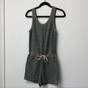 Project Social T Bonfire romper (army green color)